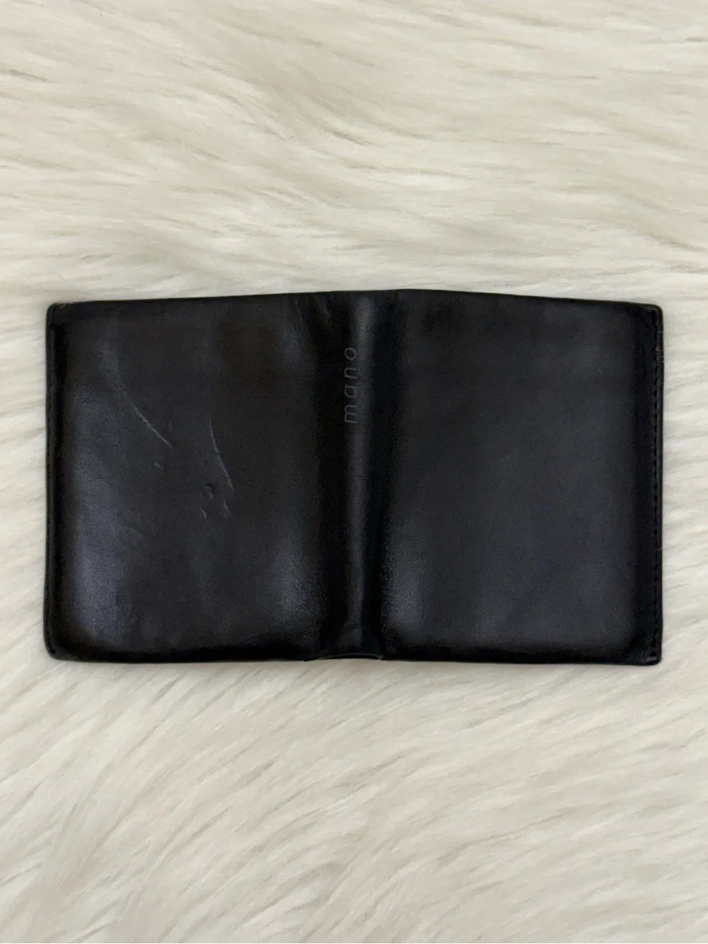 MANO GERMANY - MILLENNIUM SOFT BLACK ALL LEATHER BIFOLD WALLET